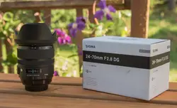 Новый Sigma 24-70 мм f/2,8 DG OS HSM Книги по искусству объектив для цифровых зеркальных фотокамер Nikon