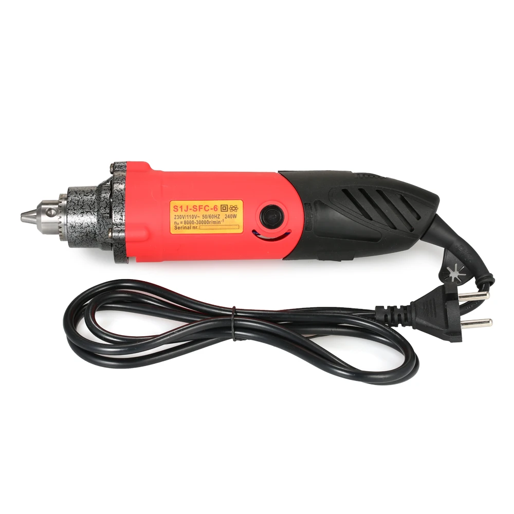 

KKmoon 240W AC220V Multi-functional Electric Grinder Drill 6-Speed Variable Speed Polishing Machine Rotary Power Tool