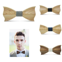 Деревянная галстук-бабочка Для мужчин S деревянный лук Галстуки Gravatas corbatas Бизнес бабочка галстук партии Галстуки для Для мужчин Дерево Галстуки Свадебные челнока горячей