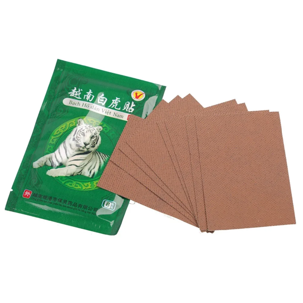 

32pieces/4 bags Vietnam White Tiger Balm plaster knee pain plaster for muscular pain relief