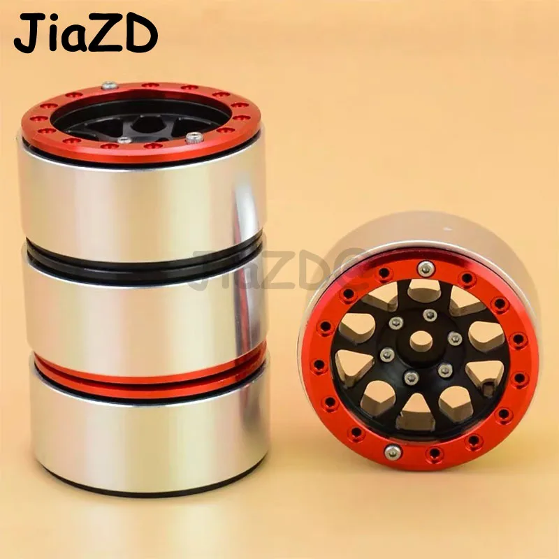 Aluminium Alloy 4PCS AX20007 1:10 1.9 high quality inch metal hub climbing latch wheel AXIAL SCX10/CC01/D90 RC Car | Игрушки и хобби