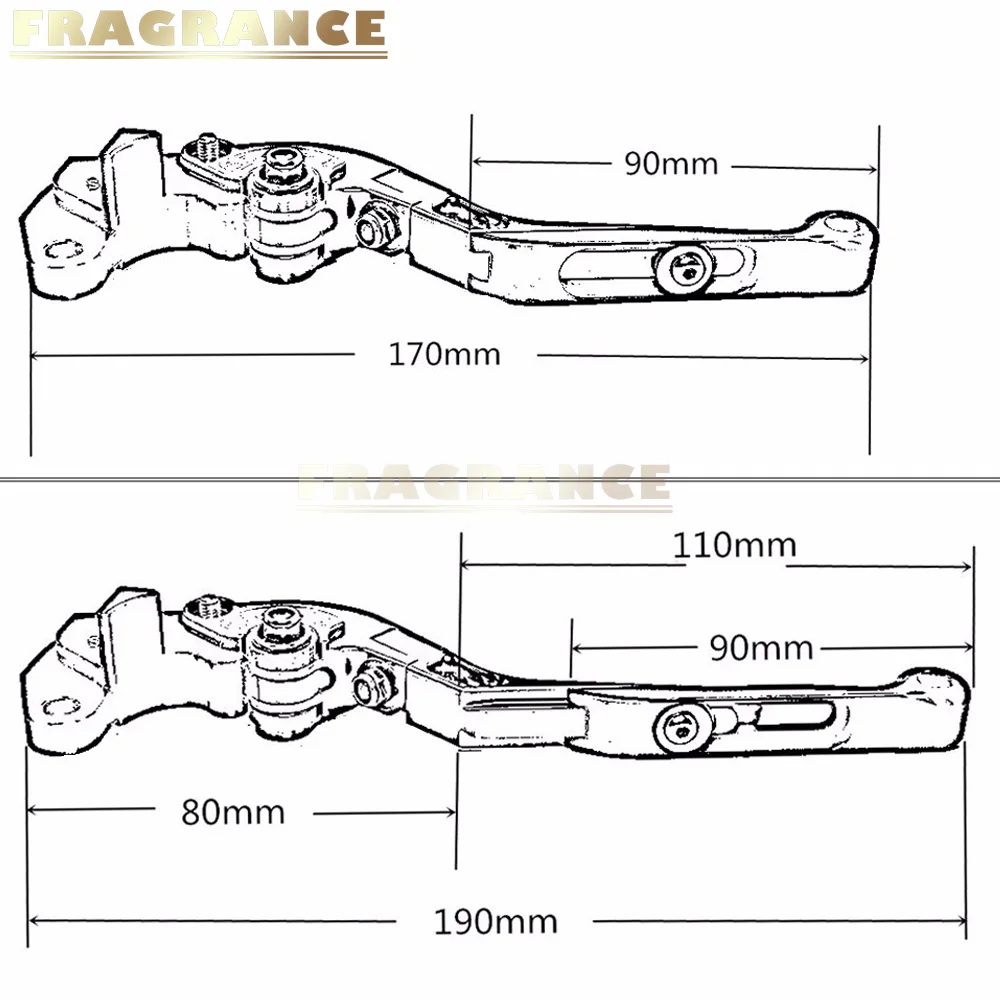 Для Yamaha XSR 900 XS900 TDM 850 XJ60 складной Выдвижной регулируемый мотоцикл тормоза сцепления Рычаги