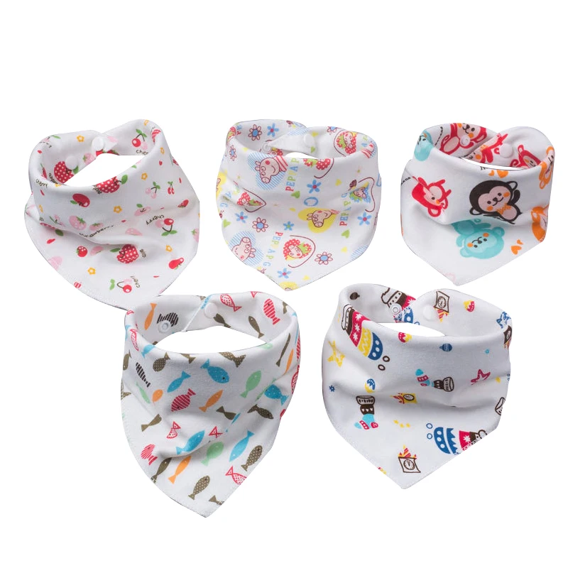 

Newborn Baby Bibs Feeding Bandana Cotton Toddler Baby Boys Girls Burp Cloth Anti-Dirty Saliva Towel Infant Burp Cloths Feeding
