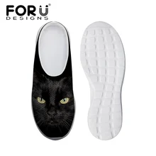 Leisure font b Women b font Mesh Shoes Beach Clogs Sandals Black Cat YorkshireTerrier New Sandalias