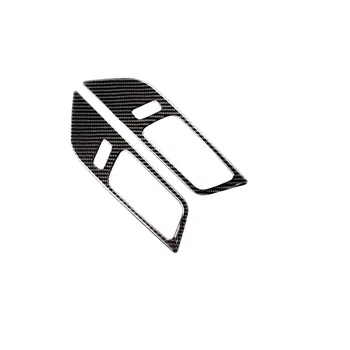 

Carbon Fiber Interior Door Handle Cover Trim Sticker For Ford Mustang 2015-2017