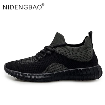 

Men Outdoor Sneakers Breathable Running Shoes for Male Mesh Non-slip Sport Shoes Adult Athletic Footwear Walking Jogging Trainer