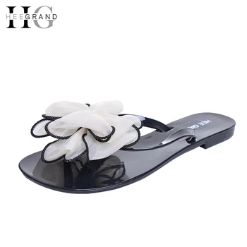 

HEE GRAND 2019 Bowtie Flip Flops Summer Style Gladiator Slippers Slip On Beach Shoes Woman Sweet Slippers Women Shoes XWZ2722