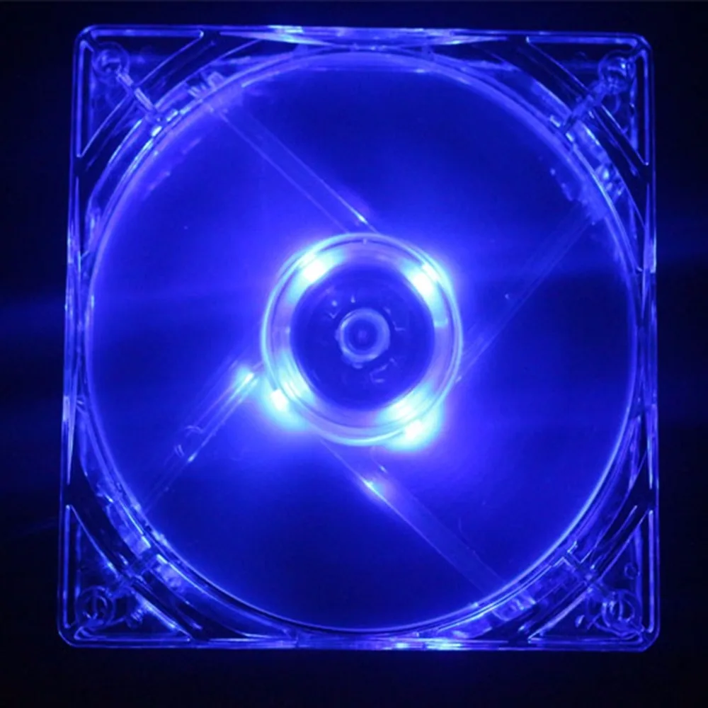 

NEW 14CM 140mm Blue Light LED Silent PC Computer Case Cooler Cooling Fan Mod HOT sell Drop Shipping