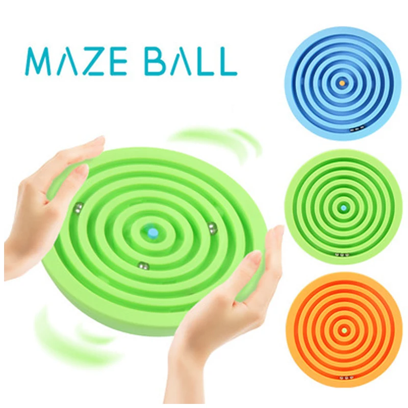 Smart игра "Забавные игрушки" 3D волшебный Интеллектуальный баланс шар-лабиринт IQ логики баланса способность Магнитная игрушка для детей Подарки