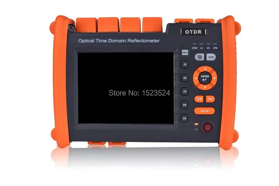 

MM 850/1300nm 22/24dB Optical Time Domain Reflectometer Fiber Optic OTDR with Built in VFL Touch Screen