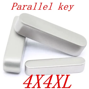 

20PCS 4*4*L 4mm GB1096 Stainless Steel Dowel Drive Shaft Parallel Key