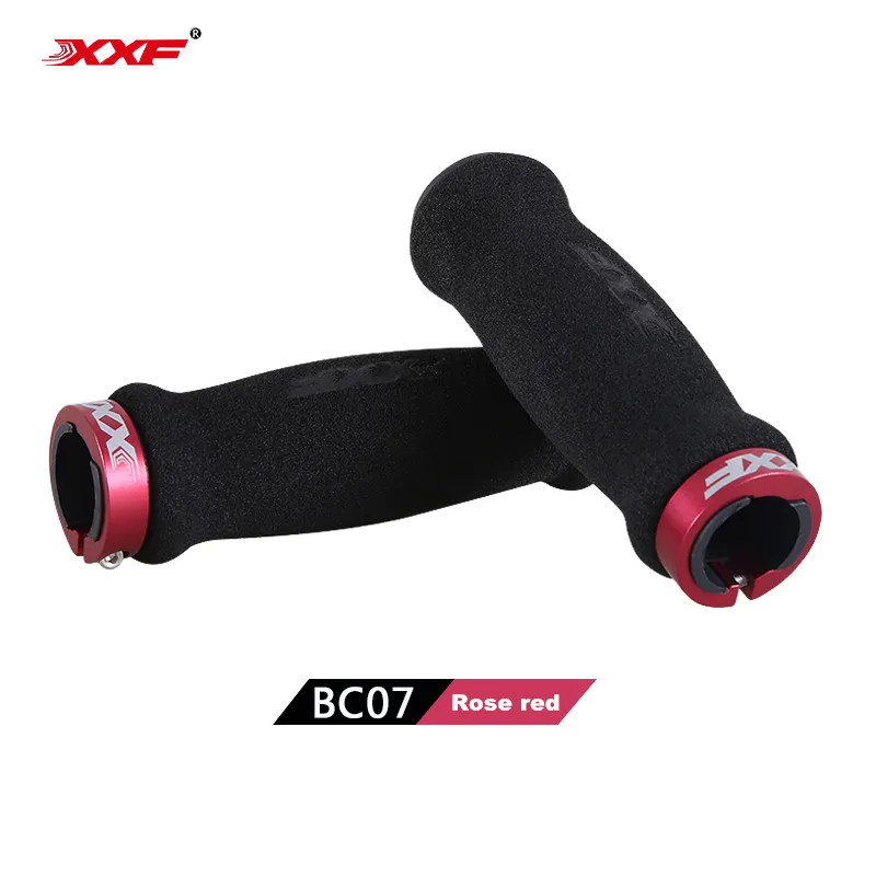 

XXF Bike Grips Handlebar Grips bar end Bicycle Anti-skiding Bicycle Accessories Unilateral Locked Sponge Grip Ultralight