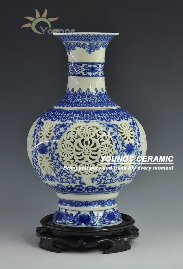 Popular Blue and White Porcelain VasesBuy Cheap Blue and White