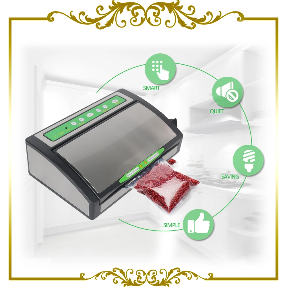 Household Food Vacuum Sealer Package Machine Electric Film Sealer