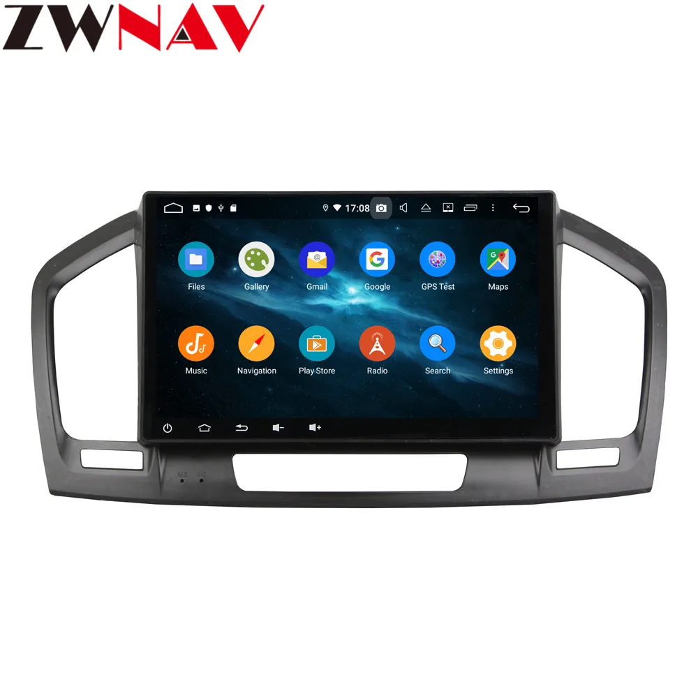Top Android 9 4+64G DSP Car No DVD Player GPS navigation For Opel Insigina 2009-2012 head unit multimedia player tape recorder 3