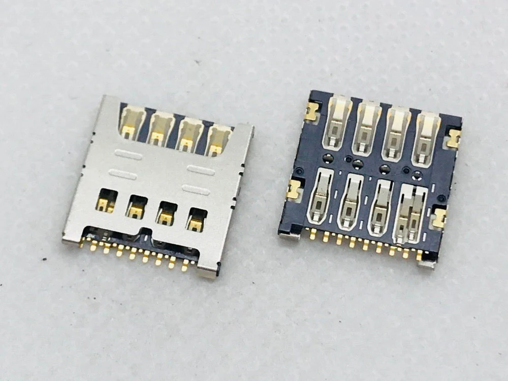 2 в 1 двойной двухтактной LCN TE 6/8/9PIN портативных ПК для присмотра за детьми, патч Micro SIM TF слот для карты адаптер лотка гибкий кабель материнской платы Ремонт