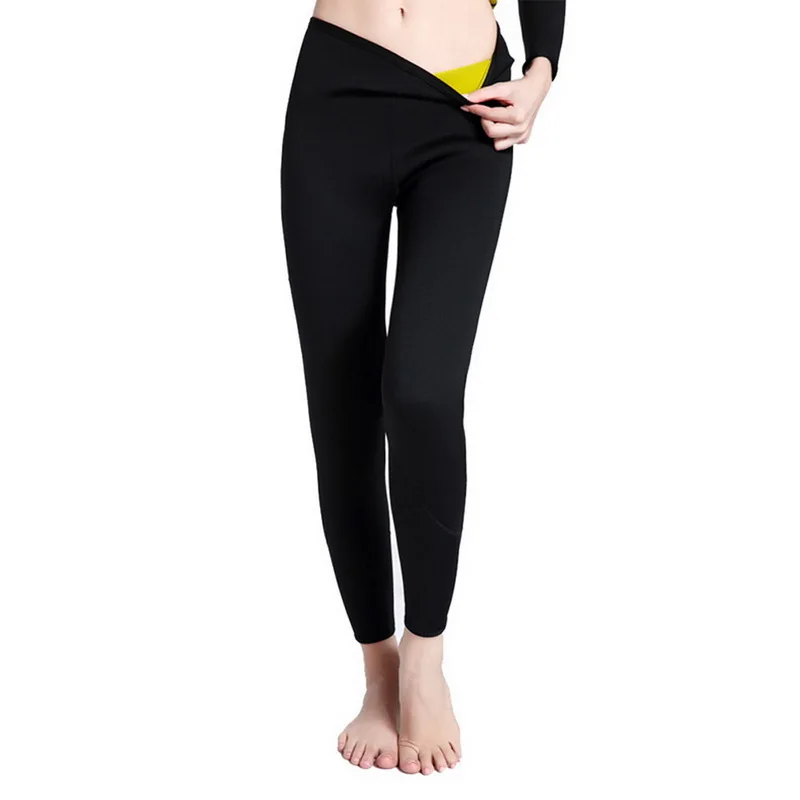CALOFE Thermo Panties Body Shape Fitness Waist Slim Neoprene Sweat