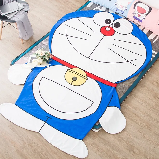 Японское мультяшное одеяло Doraemon Rilakkuma Chibi Маруко-тян, тонкое, индивидуальное, воздушное, летнее, детское одеяло - Цвет: 1 Doraemon