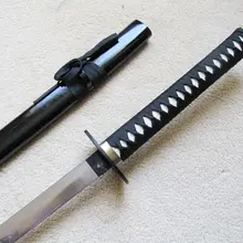 S4133 аниме RUROUNI KENSHIN обратный клинок сакабато меч W/белый край Хамон 40,7"