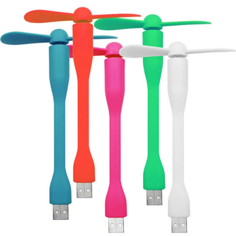 Гибкий USB мини вентилятор для всех источников питания креативный ВЫХОД ПК