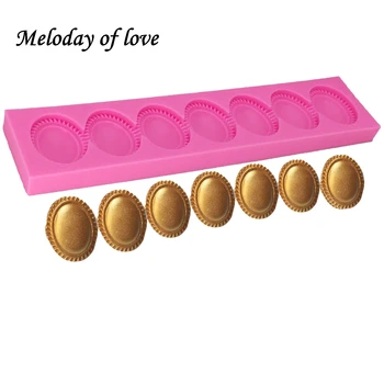 

1Pcs DIY Diamonds Gem Silicone Fondant Molds Jewelry Cake Decorating Tools Candy Chocolate Moulds Cake Border Mould T1255