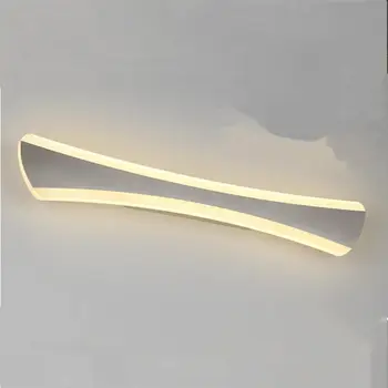 

42CM Stainless Steel Modern LED Mirror Lights 14W Wall Lamp Bathroom Bedroom Wall Sconce Lampe Deco Anti-Fog Espelho Banheiro