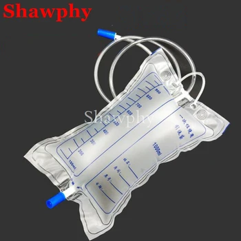 

1000ml elderly urinary bag disposable drainage bags urine collector urine bag 50pcs/20pcs/10pcs
