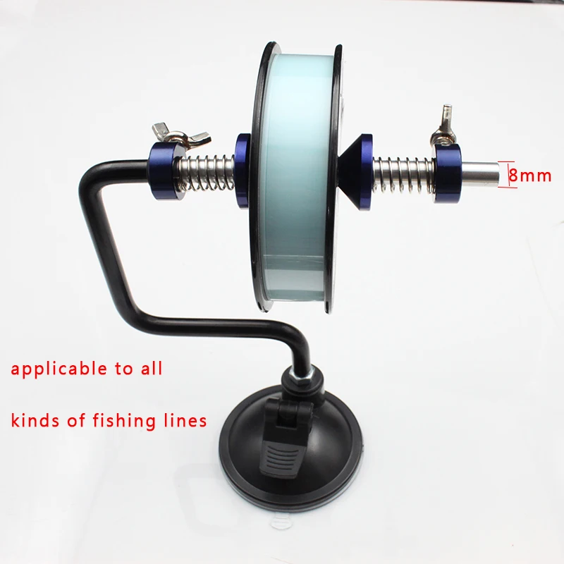 

Kawa Fishing Line Winder Aluminum Alloy Fishing Tool Reel Spool Winder Spooler System Tackle Fishing Professional Tool