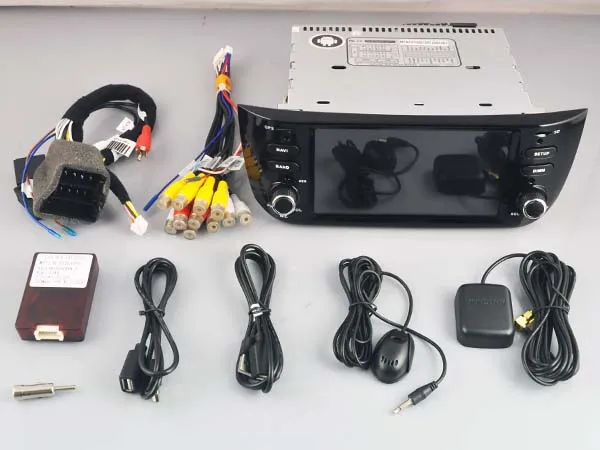 Best Navirider autoradio gps navigation android 9.0 car radio Player for FIAT LINEA Punto AUX stereo bluetooth AUTO accessories 2