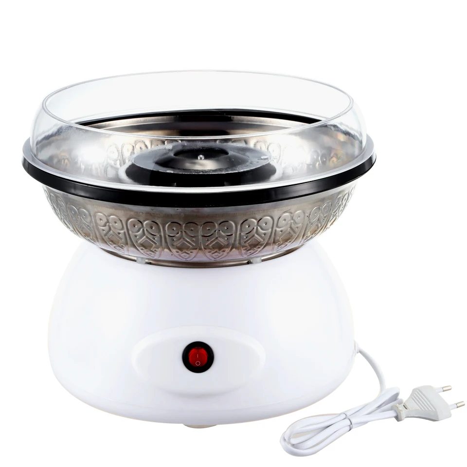 Household DIY Cotton Candy Maker 306 Stainless Steel Sugar Machine Sweet Floss Food Processors Machine Kids Gift EU Plug