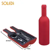 

Pourer Corkscrews Barware Practical 1 Set Opener Creative Gadget Plastic Wine Bottles Tools Gift Drinkware Durable Black