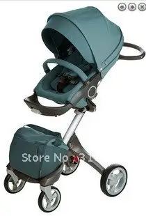 Free Shipping Fast Delivery Light Blue Stokke Xplory Stroller