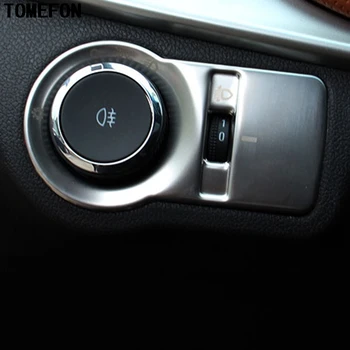 

TOMEFON 1piece For Chevrolet CAVALIER 2017 New Headlight Lamp Switch Button Frame Cover Interior Trims