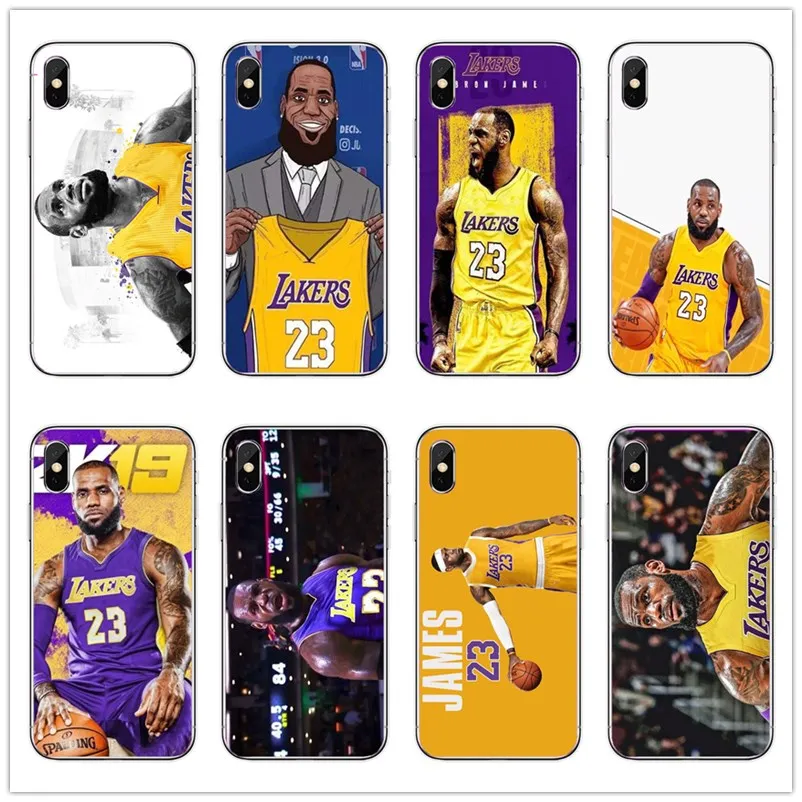 NBA Coque LeBron Raymone James Join the lakers Basketball