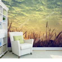 Пользовательские природные пейзажи обои, восход, 3D Фото Фреска для гостиной, спальни столовая фон Papel де Parede