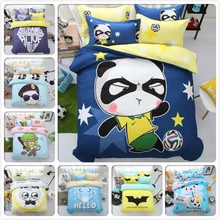 Por Panda Bedding Set For Single Kung Fu Panda Soccer Ab Side Bedding Set 3pcs 4pcs Bedlinen 1 5m 8m 2m