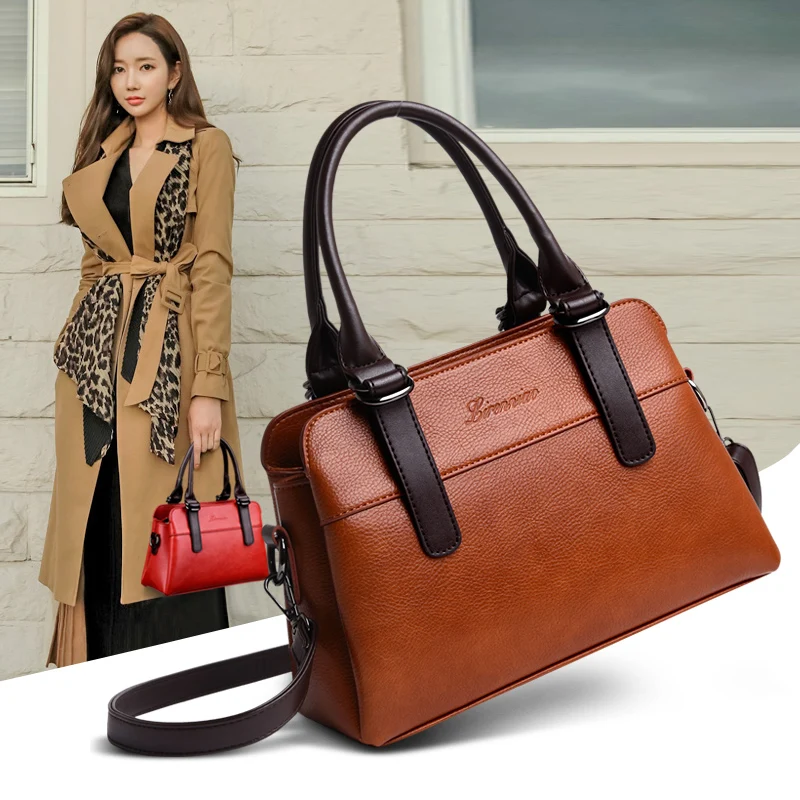 LIRENNIAO, женские дизайнерские сумки из воловьей кожи, высокое качество, сумки на плечо, женские сумки, модные брендовые женские сумки-тоут