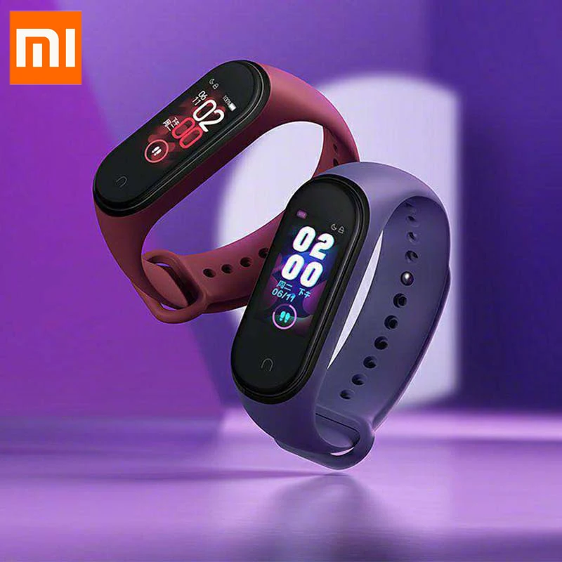 Браслет Xiaomi Mi Band 4 оригинальный браслет Band4 на английском языке глобальная версия