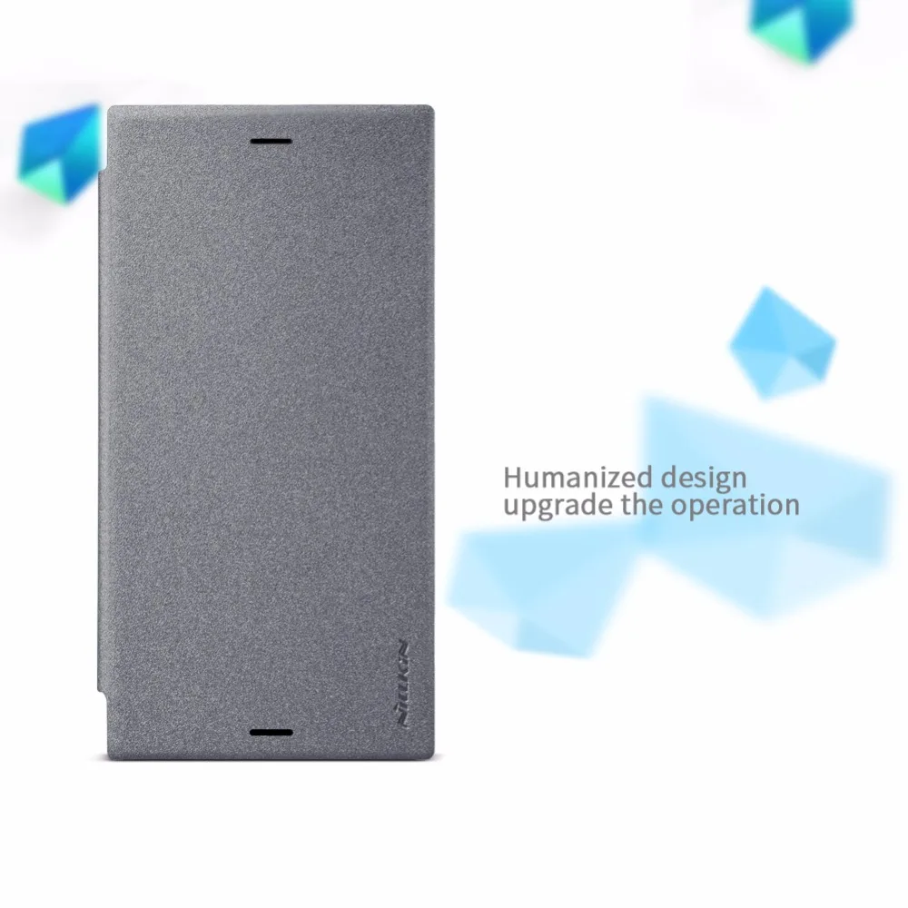 Nillkin для sony Xperia XZ1 чехол 5 2 дюйма блестящий тонкий флип телефона s защитный