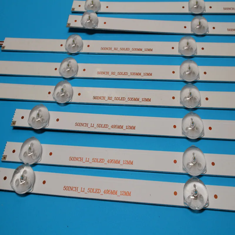 Compatível 100 Novo Conjunto = 12 Peças para Fita de Led 50ln5400 Fileira de 50 2.1 Rev 0.4 6916l1273a 696916l-1276a 6916l-1272a 100 - Imagem 3