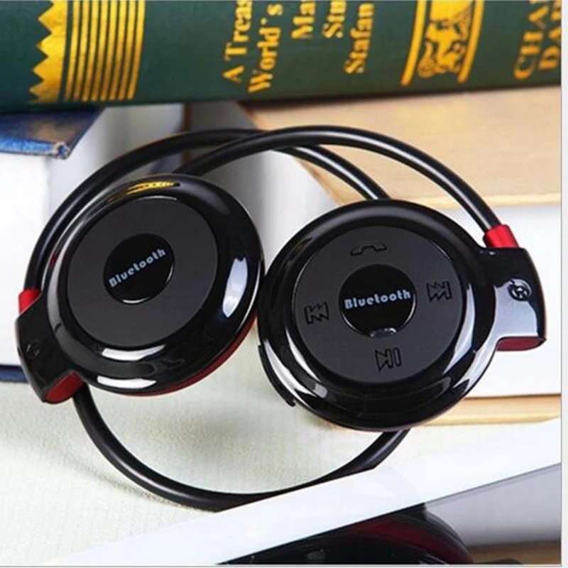 

4GB memory card MINI503 Wireless Bluetooth Headphones Fm Radio Headphone Sport Music Stereo Earpics Micro SD Card Slot headset