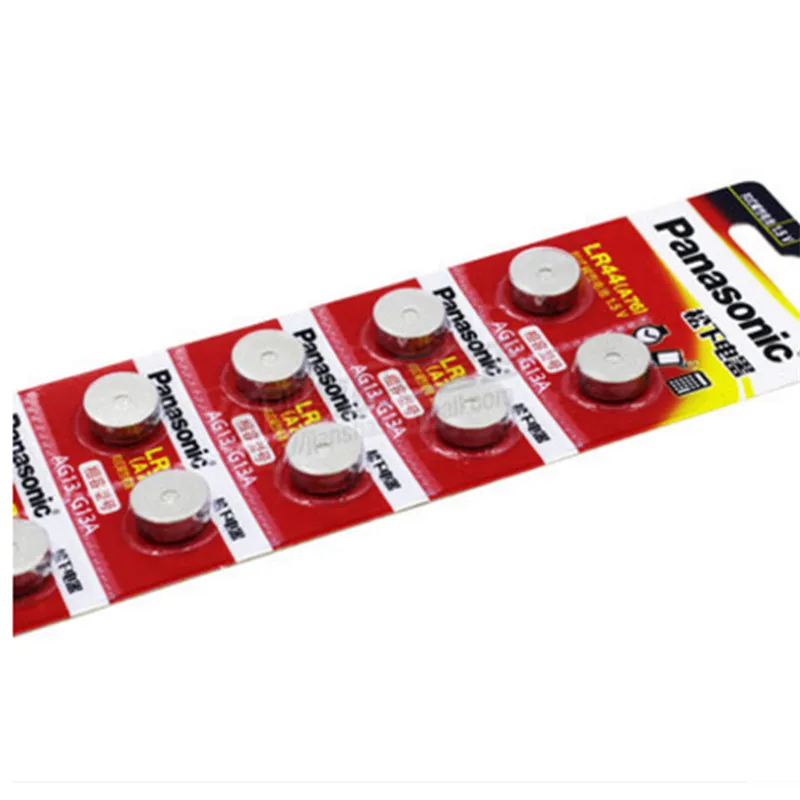 Аккумуляторы PANASONIC LR44 A76 AG13 0% Hg SR1154 357 LR 44 1 5 в 4 шт. батареи для калькулятора Hg|cell