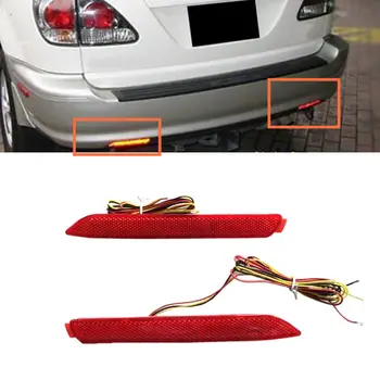 

For Lexus RX300 1998-2003 2PCS Tail Light Rear side Fog Lamp Light