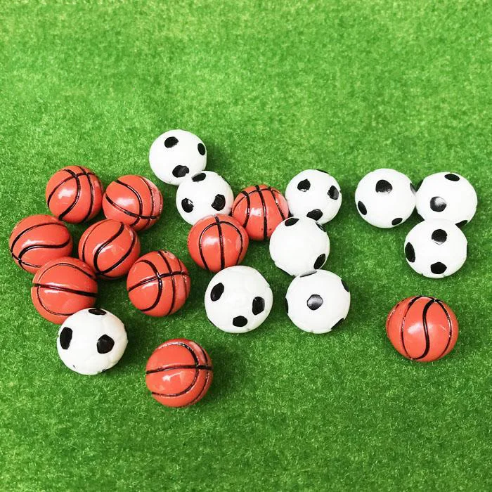 112 dollhouse miniature Mini football basketball sport toy match for