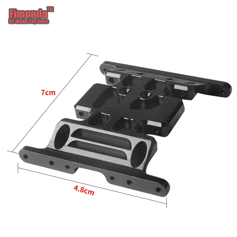 Fimonda для 1:10 RC автомобилей SXC10 части моделирования шасси передачи чехол Нижняя база защитная пластина подходит коробка передач обновления