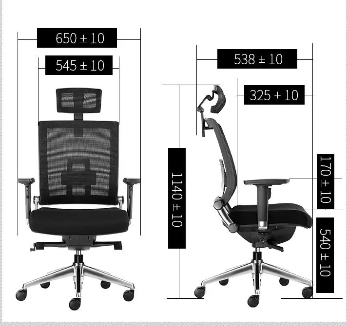 Leather boss chair reclining computer chair home modern minimalist conference chair designer office chair. -