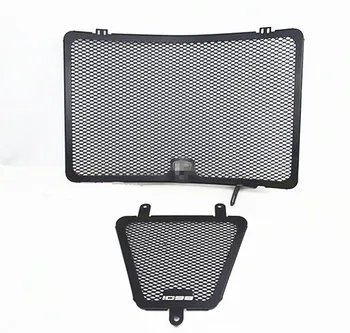 

For Ducati 848 1098 1198 Black Aluminum Radiator Guard Oil Cover