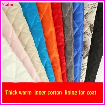 

150*50cm 2pc Thicken Inner Warm Lining Cotton Fabric Warm Lining Jacket Fabric Sewing Material Diy Warm Inner Lining of Coat