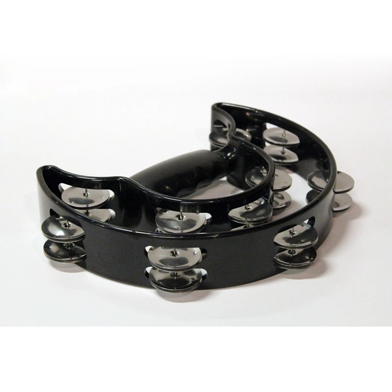 ダブル半月タンバリン打楽器ドラムプラスチックハンドル赤メタルジングル ブラック ドラム Aliexpress ダブル半月タンバリン打楽器ドラムプラスチックハンドル赤メタルジングル ブラック ドラム Aliexpress