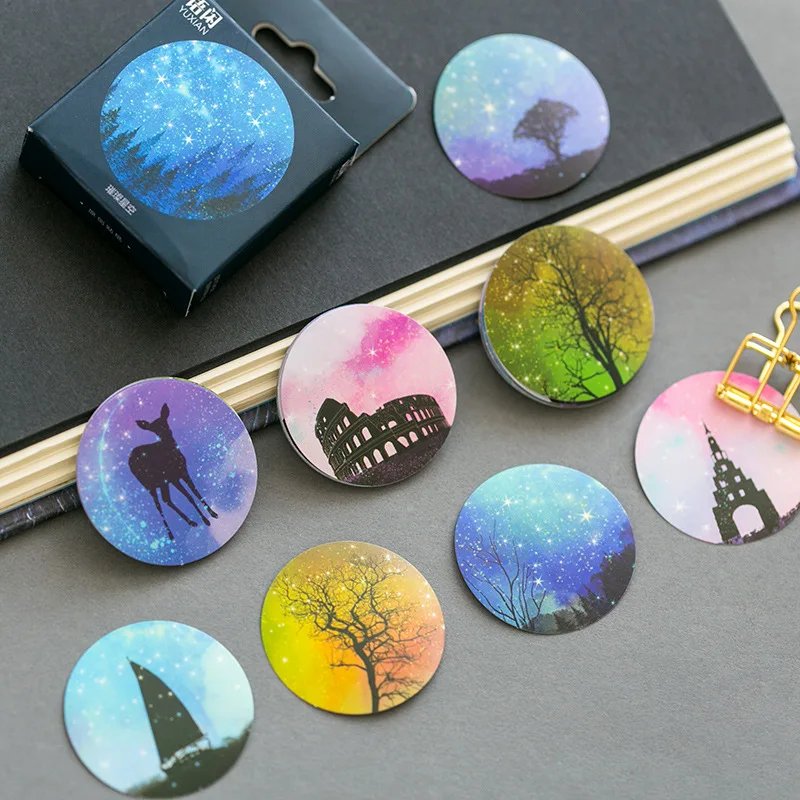 

Stars Come" 50pcs Lot Beautiful Scrapbooking Stickers Card Making DIY Photo Album Craft Decoration Stickers